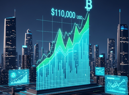 Bitcoin tiếp tục chinh phục đỉnh cao mới, vượt mốc 110.000 USD